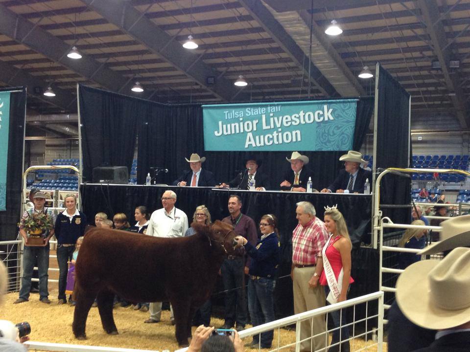 Tulsa State Fair Grand Steer Sales For 37 000 Sullivan Supply Inc Tulsa State Fair Grand Steer Sales For 37 000 Sullivan Supply Inc