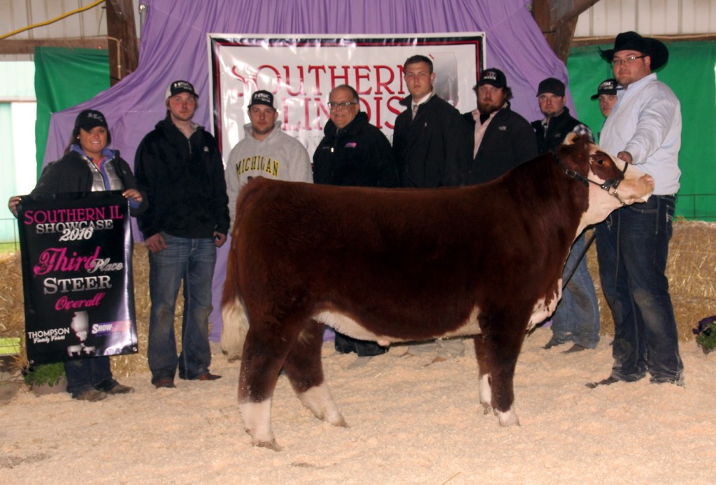2016  S. Illinois 3rd Over All Steer