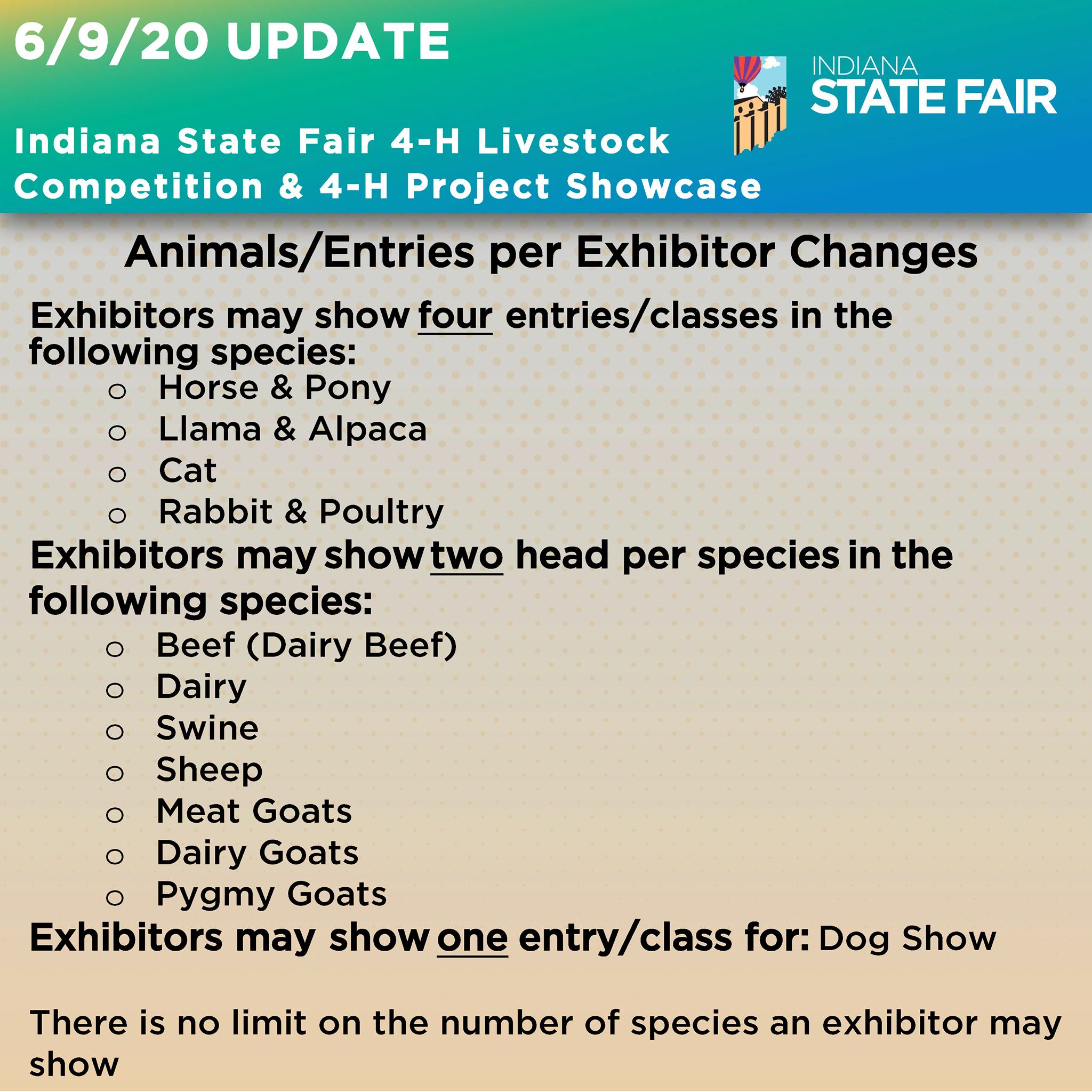 Indiana State Fair 4H Livestock Competition & Project Showcase