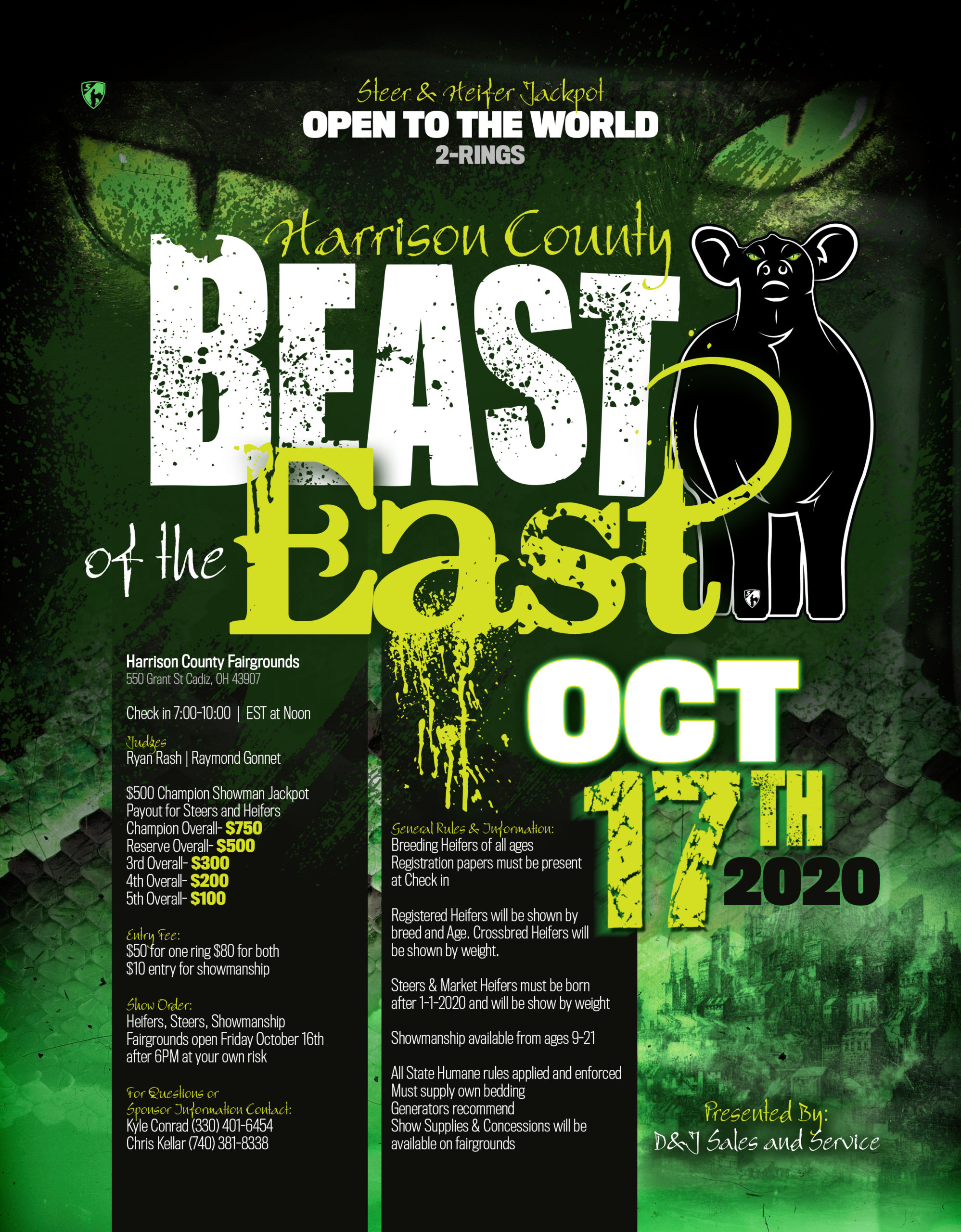 Beast of the East October 17th in Cadiz, OH The Pulse