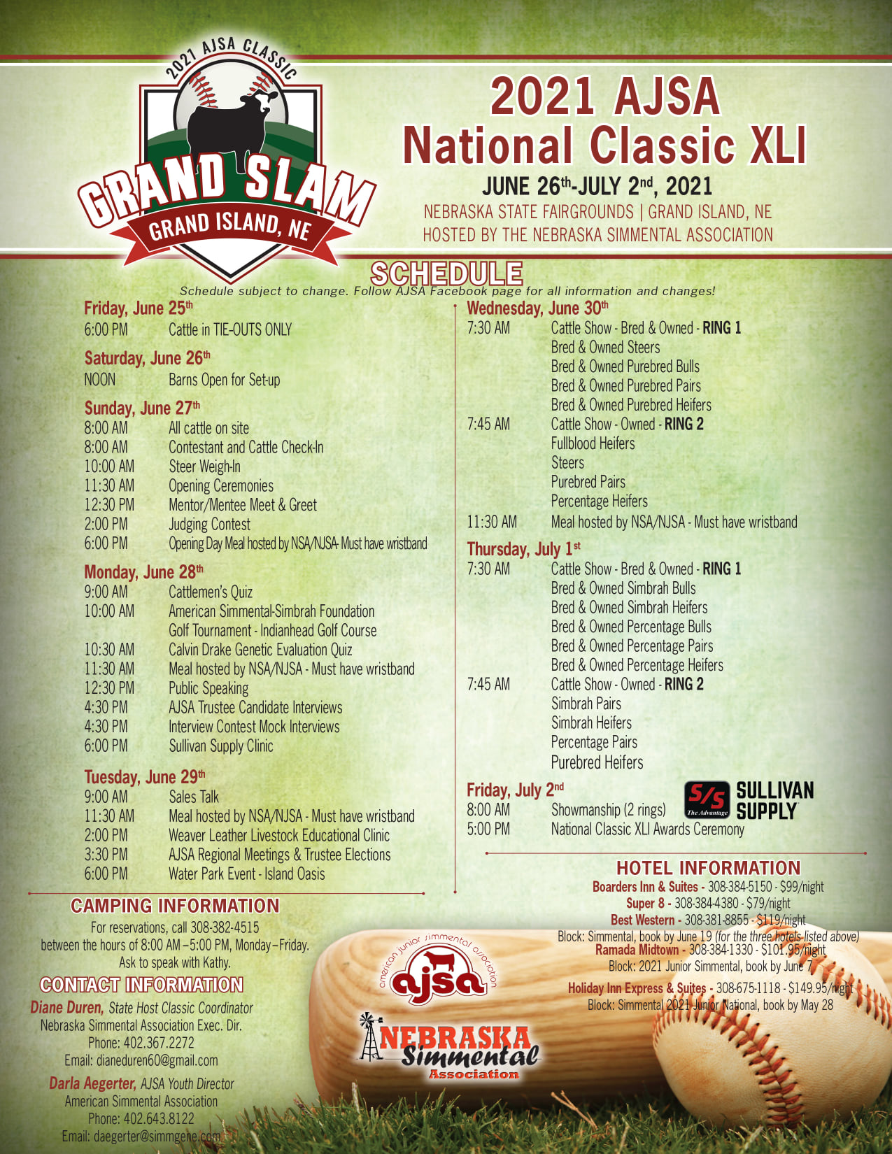 New AJSA National Classic XLI Schedule The Pulse