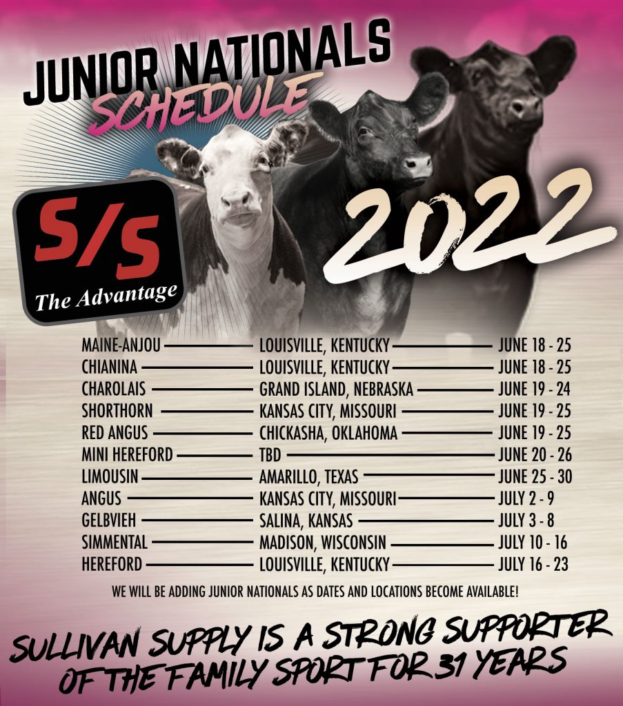 2022 Junior National Schedule | The Pulse