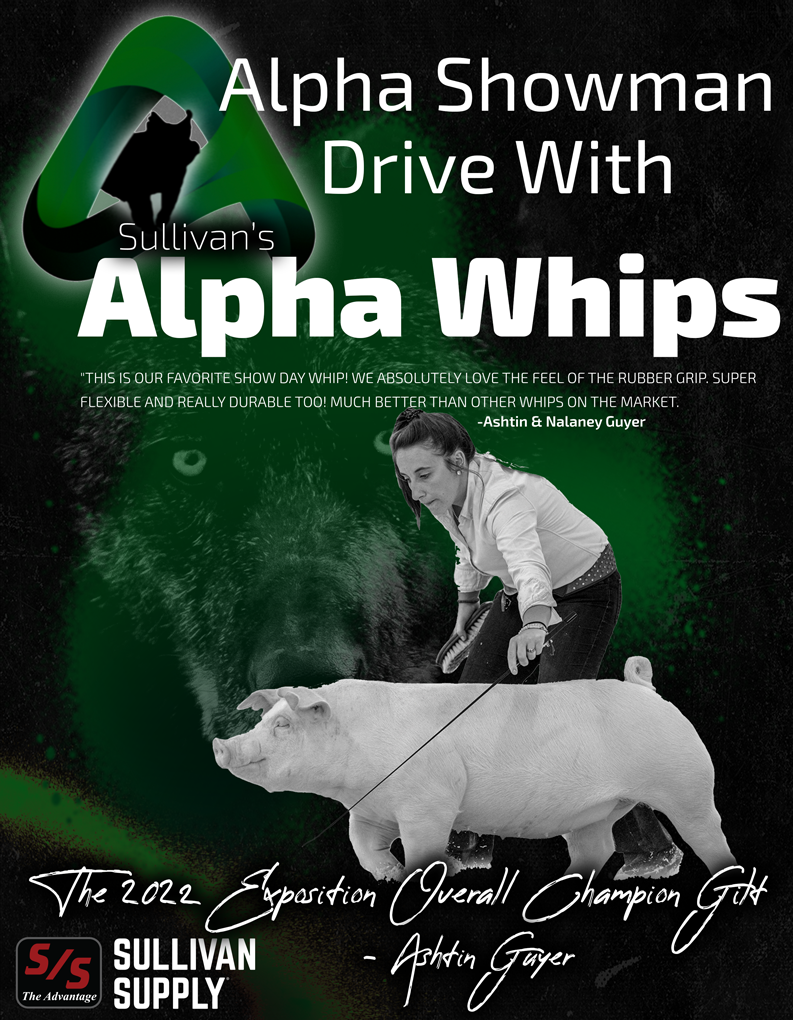 2022 Best of the Barns Best new Product – Sullivan's Alpha & Driver Hog  Whips
