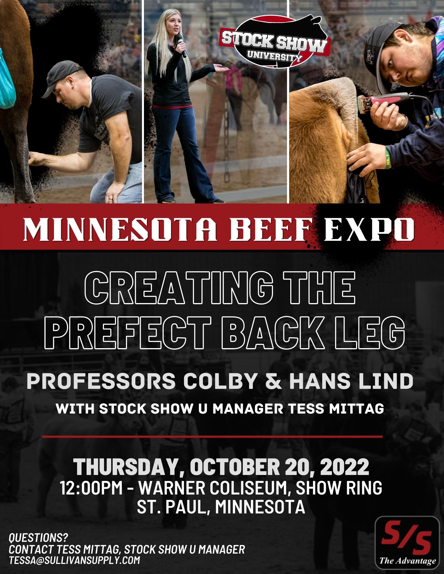 Minnesota Beef Expo Stock Show University Clinic The Pulse