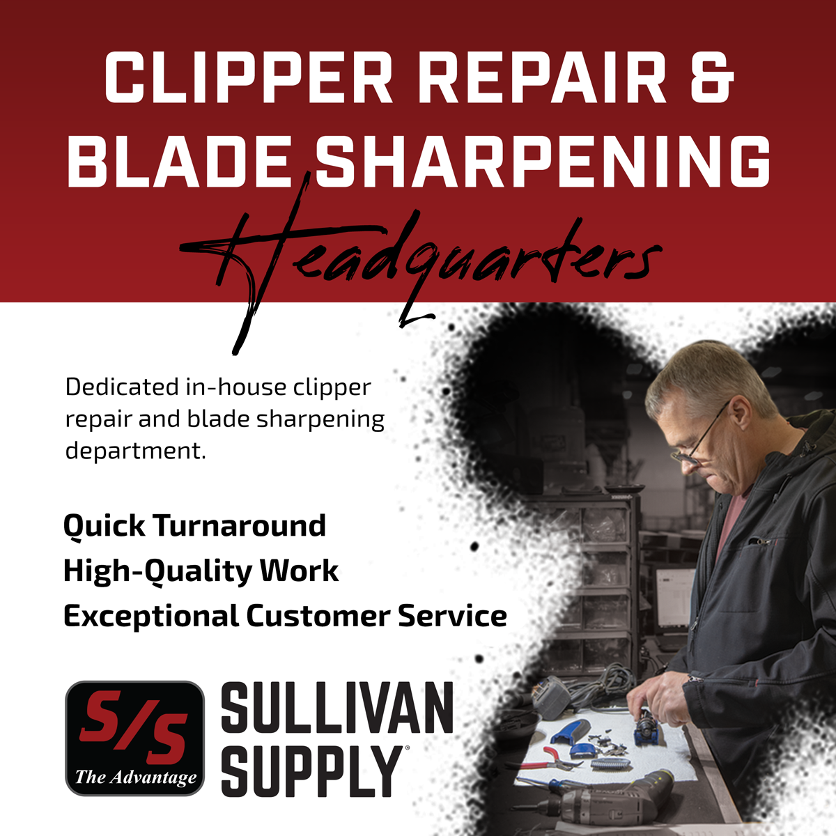 Sharpening & Repairs  LaVille Barber Supply