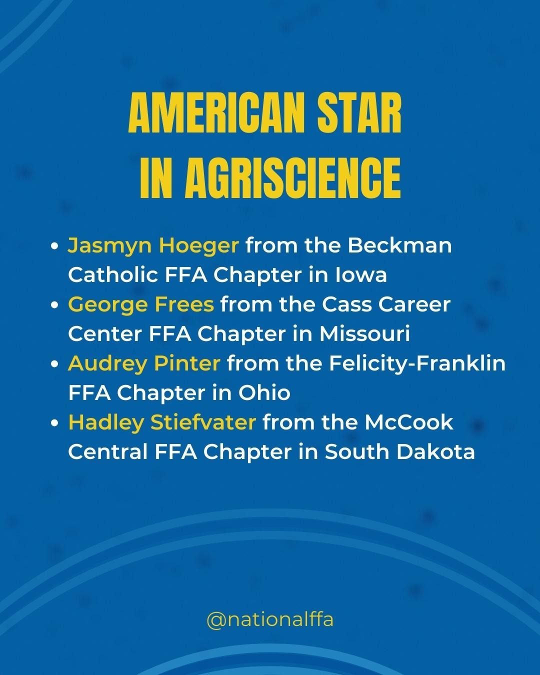 Meet the Finalists: 2023 American Star Farmer - National FFA Organization